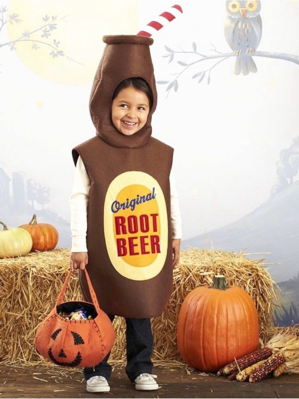 PB Kids Root Beer Bottle Costume